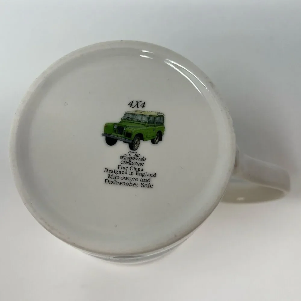 The Leonardo Collection Coffee Mug Cup 4 x 4 Landrover 4x4 Vintage Land Rover - Picture 6 of 6